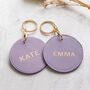 Faux Leather Customised Key Rings, thumbnail 4 of 10