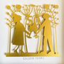 Framed Personalised 50th Golden Wedding Paper Cut Art, thumbnail 3 of 10