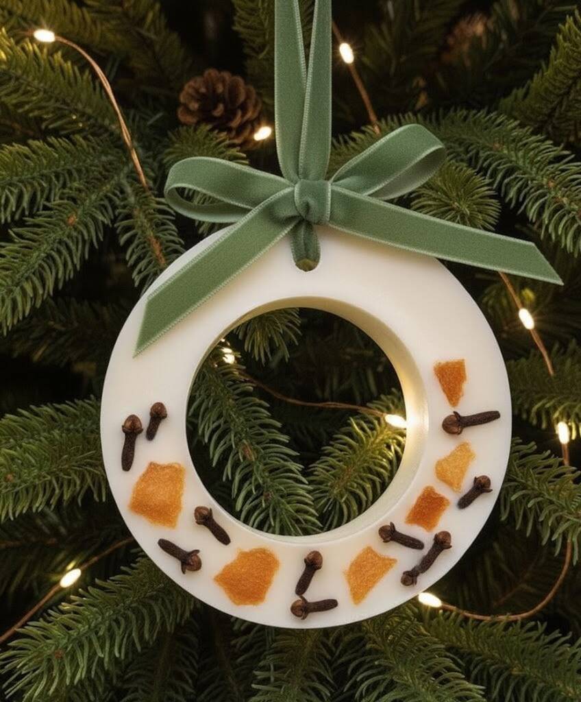 Spiced Orange Scented Tree Decoration