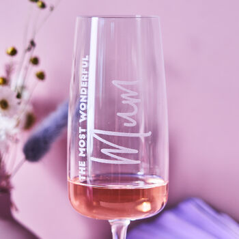 Personalised Wonderful Champagne Flute, 2 of 2