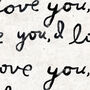 Wallpaper I Love You I Love You, thumbnail 2 of 3