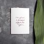 'I'm Glad I Swiped Right For You' Love Valentines Card, thumbnail 3 of 4