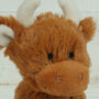 Scottish Mini Highland Cow Brown, From Birth, Boxed, thumbnail 8 of 8