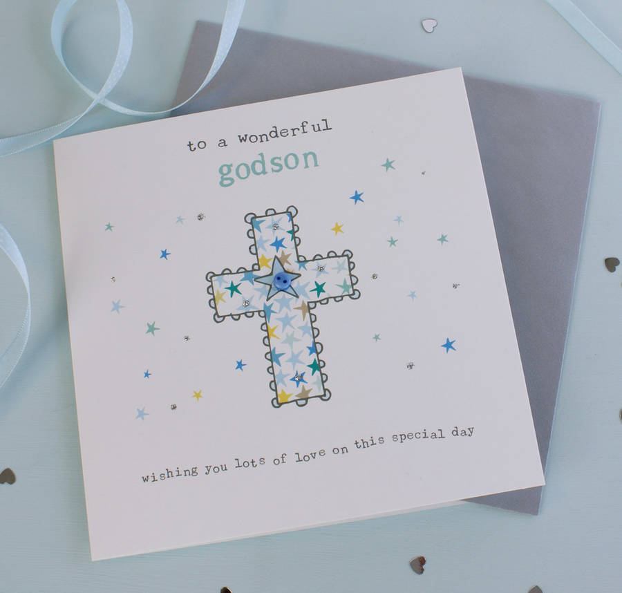 Godson Card By Molly Mae | notonthehighstreet.com