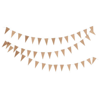 Dots Paper Garland In Gold, Five Meters, 6 of 6
