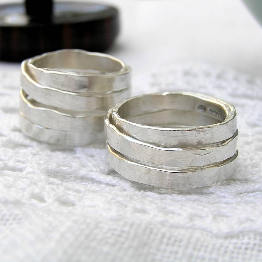 Wrapped Slim Silver Ring By anna k baldwin | notonthehighstreet.com