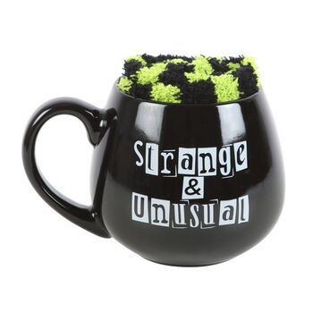 Strange And Unusual Mug And Socks Set, 2 of 3