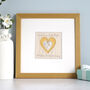 Personalised Golden 50th Wedding Anniversary Card, thumbnail 4 of 12