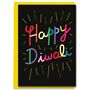 Happy Diwali Card Festival Of Light Fireworks Card, thumbnail 1 of 2