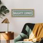 Framed Naughty Corner Print, thumbnail 1 of 6