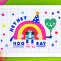Hey Hey Hooray Celebration Greeting Card, thumbnail 2 of 5