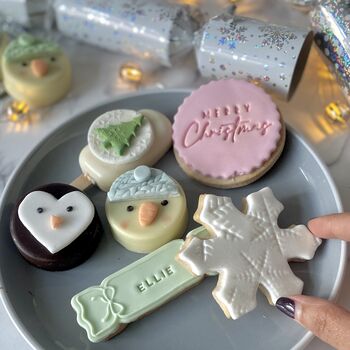 Cute And Personalised Christmas Sweet Treat Hamper, 4 of 12