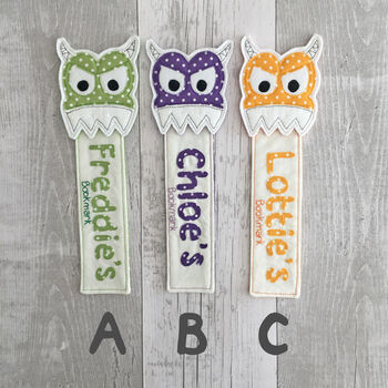 Personalised Monster Bookmark, 2 of 9