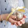 Large Gourmet Chocolate Bauble With 'Eat Me' Gold Tag, thumbnail 7 of 9