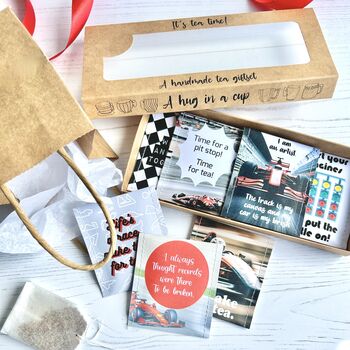 F1 Gifts: Formula One Tea Gift Set, 3 of 12