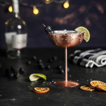 Handcrafted Copper Cocktail Goblet, 3 of 8
