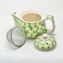 Patterned Ceramic Herbal Teapot Gift For Tea Lovers, thumbnail 6 of 10