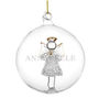 Personalised Glass Christmas Bauble, thumbnail 3 of 4