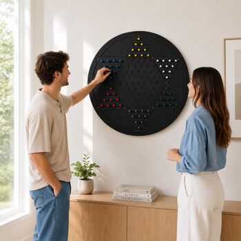 Chinese Checkers Wall Mounted Game Board, 3 of 8