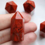 Red Jasper Tumbled Crystal Stone Grounding Confidence, thumbnail 4 of 9