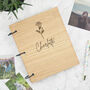 Personalised Birth Flower Book Birthday Gift For Daughter, thumbnail 1 of 9