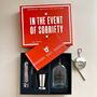 'In The Event Of Sobriety' Emergency Drinking Kit, thumbnail 1 of 5