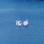 Sailor Stud Earrings 925 Sterling Silver, thumbnail 2 of 8