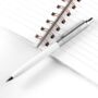 Engraved Pierre Cardin White Ballpoint Pen, thumbnail 1 of 6
