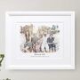 Personalised Family Line Portrait For Birthday Presents, thumbnail 1 of 11