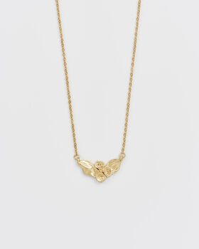 Poppy Anemone Gold Chain Necklace, 3 of 8