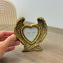 Standing Gold Angel Wing Photo Frame Remembrance Gift, thumbnail 6 of 9