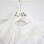 Personalised New Baby Wooden Hanger, thumbnail 5 of 6