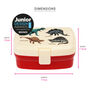 Children's Dinosaur Lunch Box And Tray, thumbnail 2 of 7