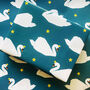 Christmas Swan Wrapping Paper, thumbnail 3 of 4