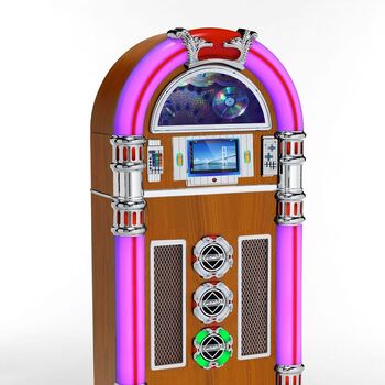 Retro Jukebox With Touch Screen Tablet, 8 of 11