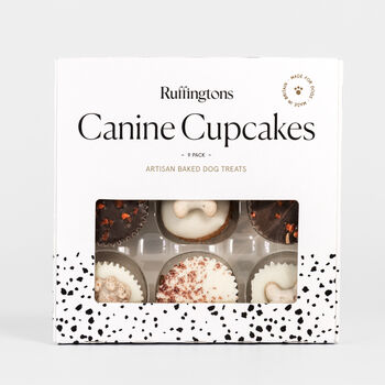 Yoghurt And Carob Cupcakes For Dogs 9pack, 2 of 5