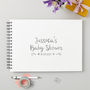 Personalised Baby Shower Guest Or Memory Book, thumbnail 1 of 8