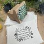 Personalised Autumn Wedding Rubber Stamp, thumbnail 8 of 9