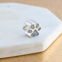 Memorial Ashes Pawprint Charm Bead, thumbnail 3 of 7