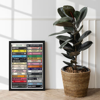 46th Birthday Personalised Print Music From 1980, 4 of 9