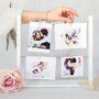 Personalised Wooden Wedding Photo Display, thumbnail 1 of 4