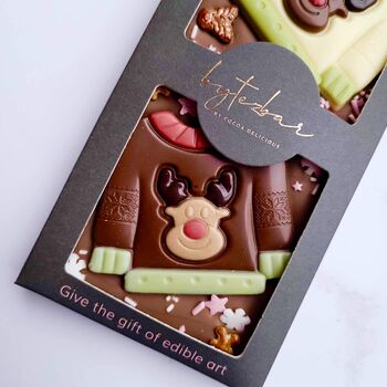 Sweater Weather Christmas Chocolate Bar, 2 of 4