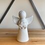 LED Medium Angel With Heart Christmas Ornament, thumbnail 2 of 3