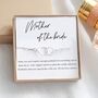 Mother Of The Bride Bracelet – Wedding Day Gift From Daughter, thumbnail 1 of 6