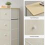 Chest Of Drawers Fabric Storage Organiser Dresser, thumbnail 7 of 12