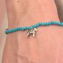 Schnauzer Crystal Bracelet Personalised, thumbnail 1 of 6