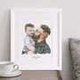 First Fathers Day Dad And Baby Portrait, thumbnail 4 of 6