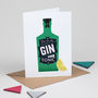 Gin Valentine's Card 'Gin To My Tonic', thumbnail 4 of 5