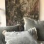 Maitri Stonewashed Velvet Cushion Cover 50x30, thumbnail 1 of 5