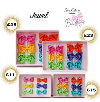 Jewel Collection Hair Bow Sets, 2 of 6